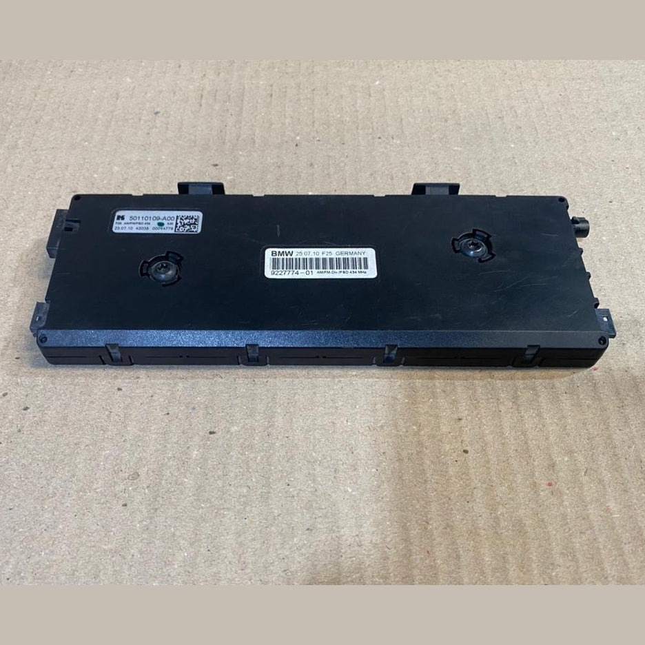 BMW F25 X3 6520 9227774 Antenna amplifier Diversity 434 MHZ