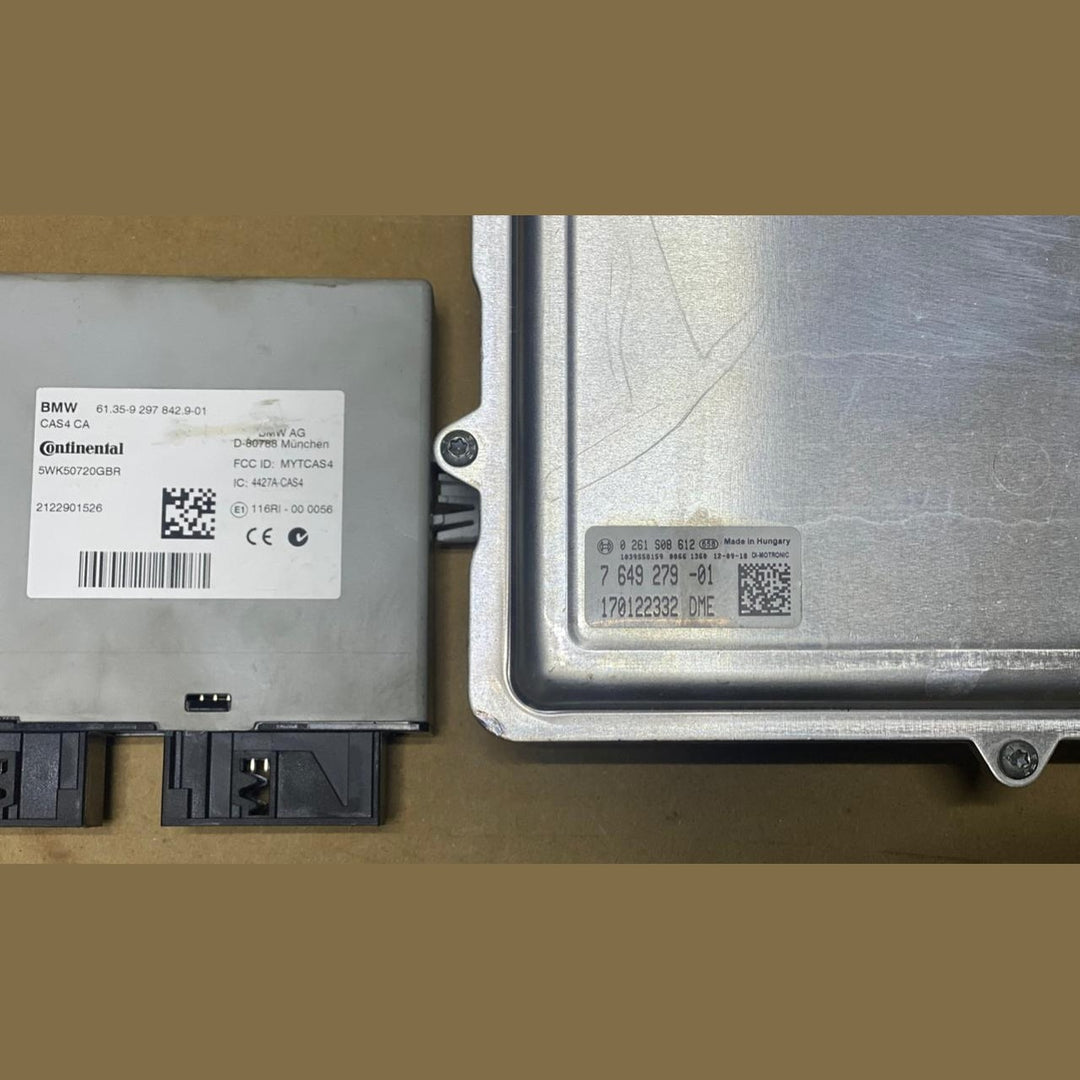BMW F30 F31 335i N55 B30A DME ENGINE CONTROL ECU ONLY FEM KEY 7649279