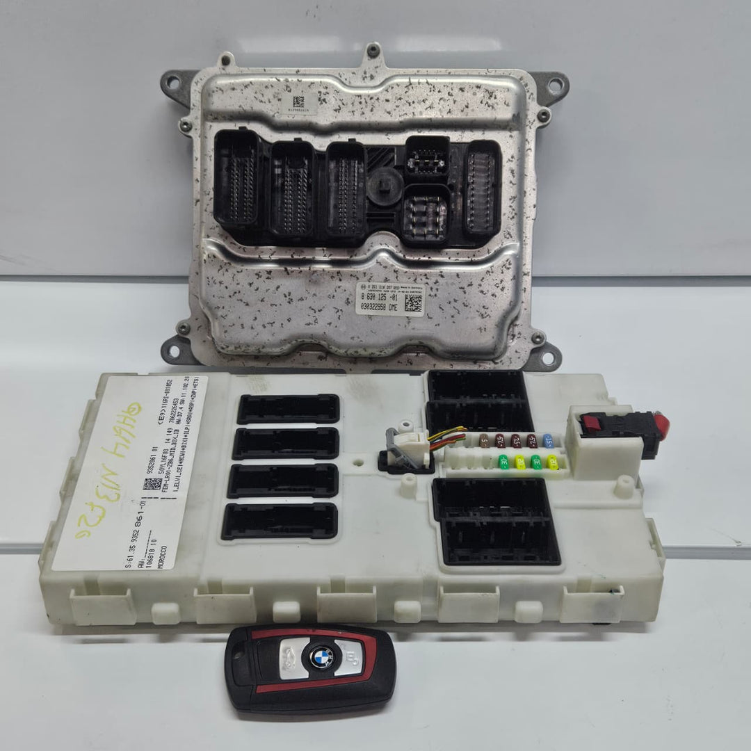 2014 BMW 116i F20 N13 Engine Control Unit ECU KEY SET DME 8630125