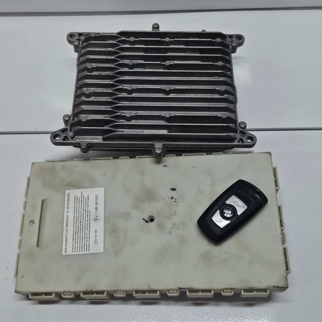 BMW 1 3 Series F20 F30 116i 316i N13 1.6 Engine Control Unit DME ECU KEY SET 7634297