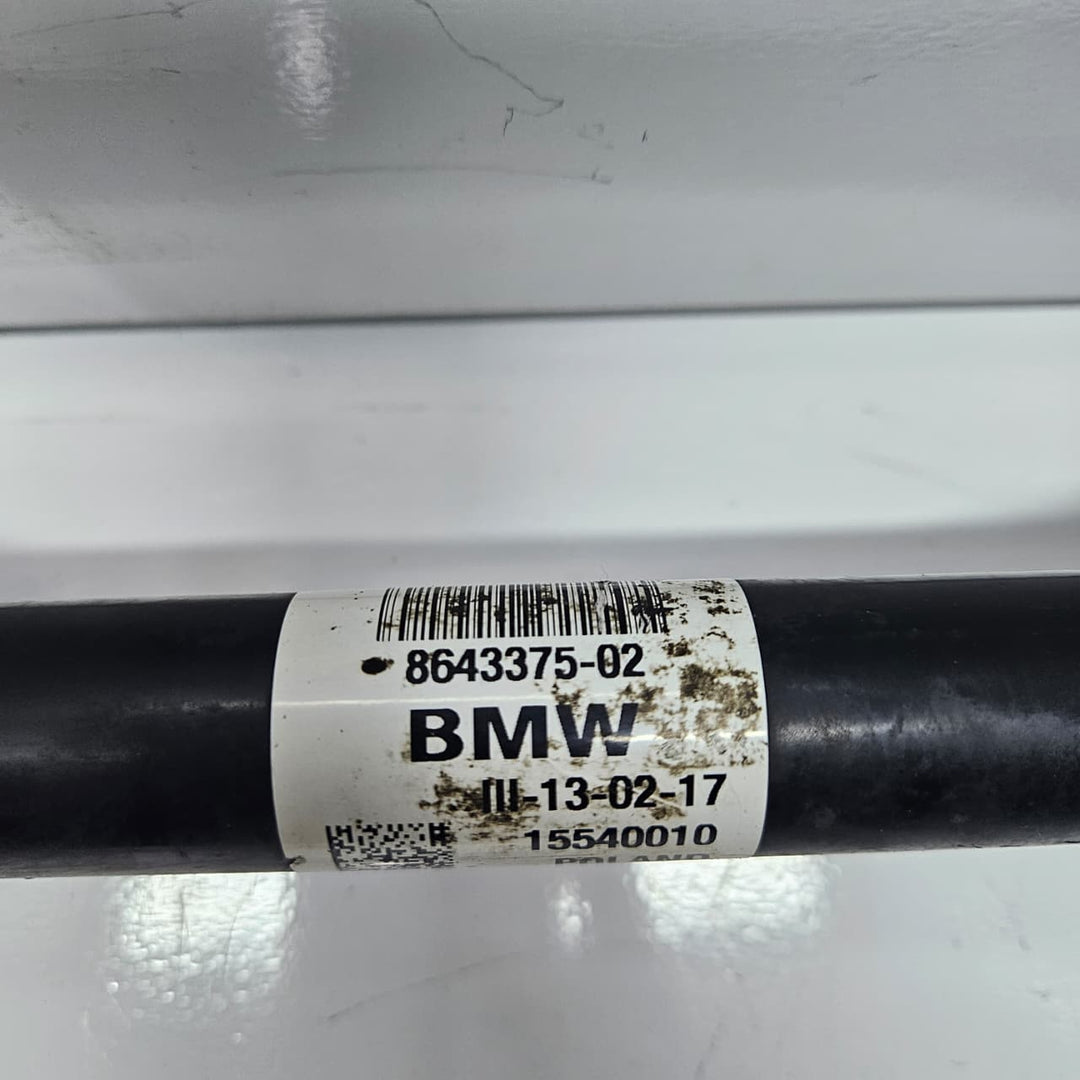 OEM BMW X1 F48 and X2 F39 Drive Shaft Front Left 8643375 USED