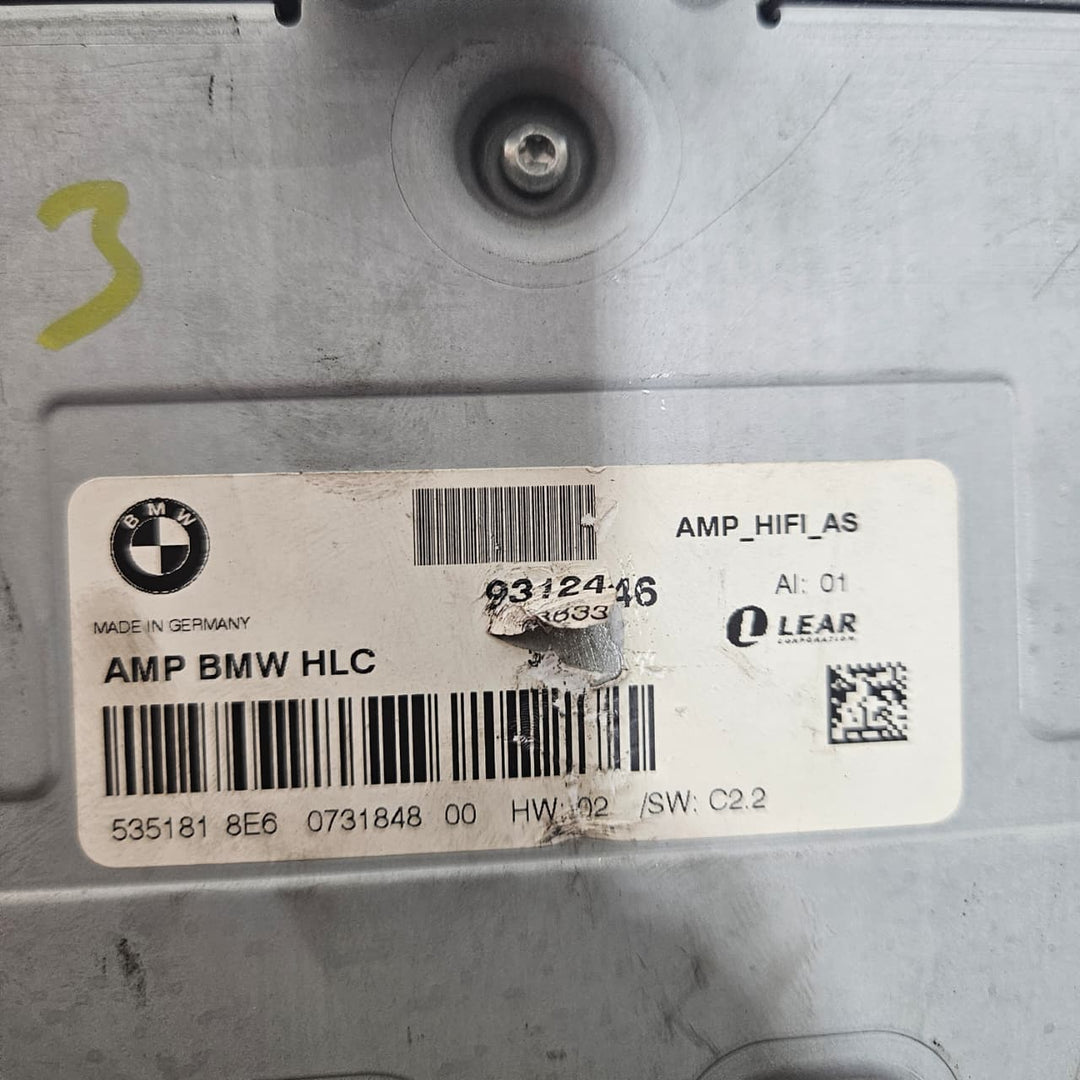 OEM BMW 1 Series F20 F21 AMPLIFIER Module 9312446