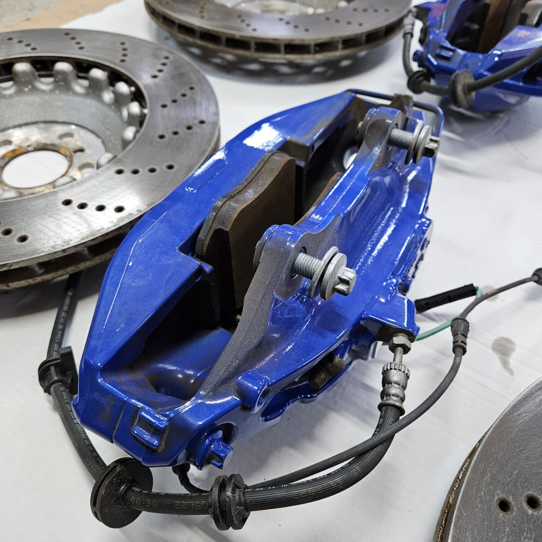 BMW ALPINA B5 G30 LCI 2023 Complete Brake Set Front Rear Discs Calipers OEM 7996531 7996532