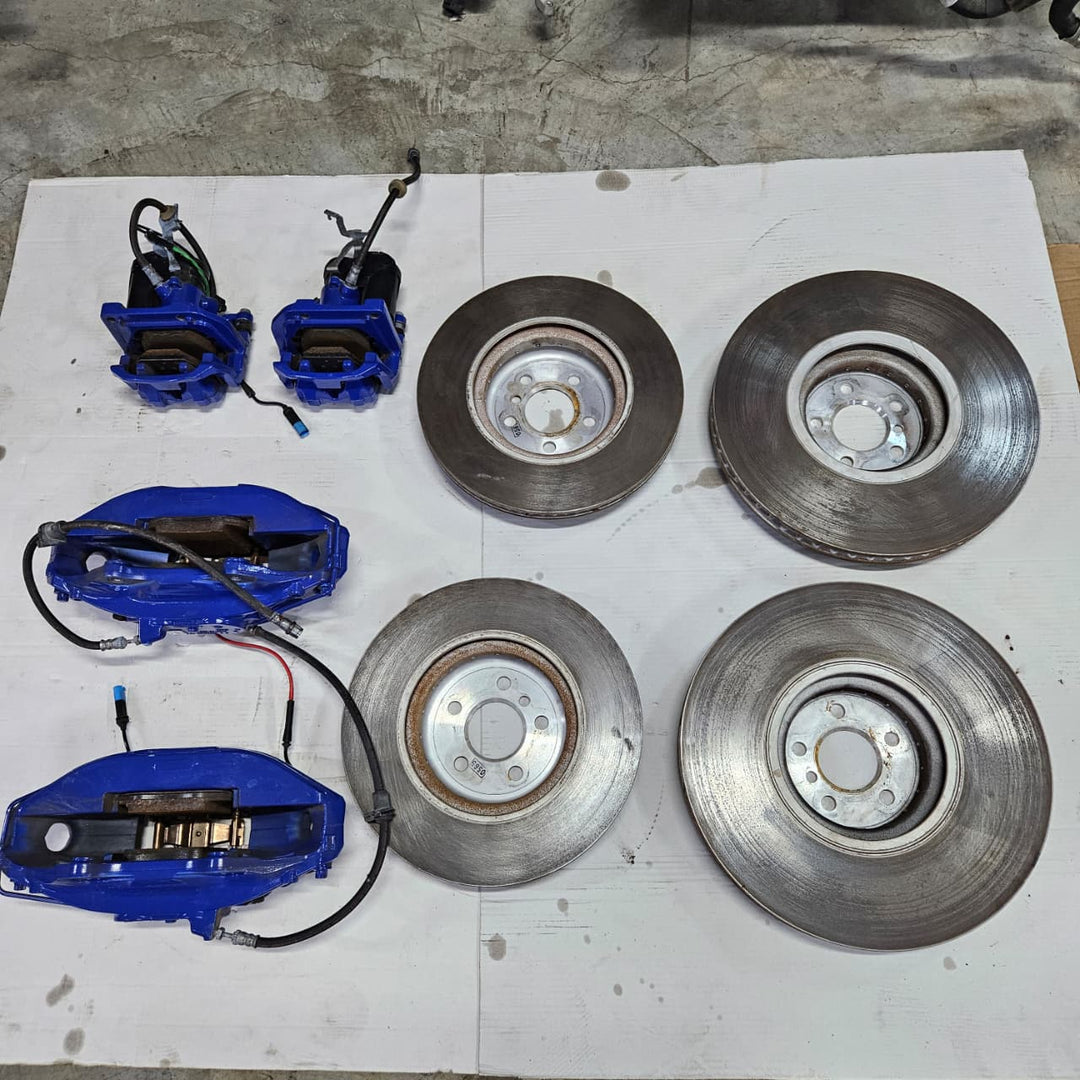 BMW ALPINA D3S G20 LCI Brake Set Front Rear Discs 395mm + Calipers OEM 6887397 7915314