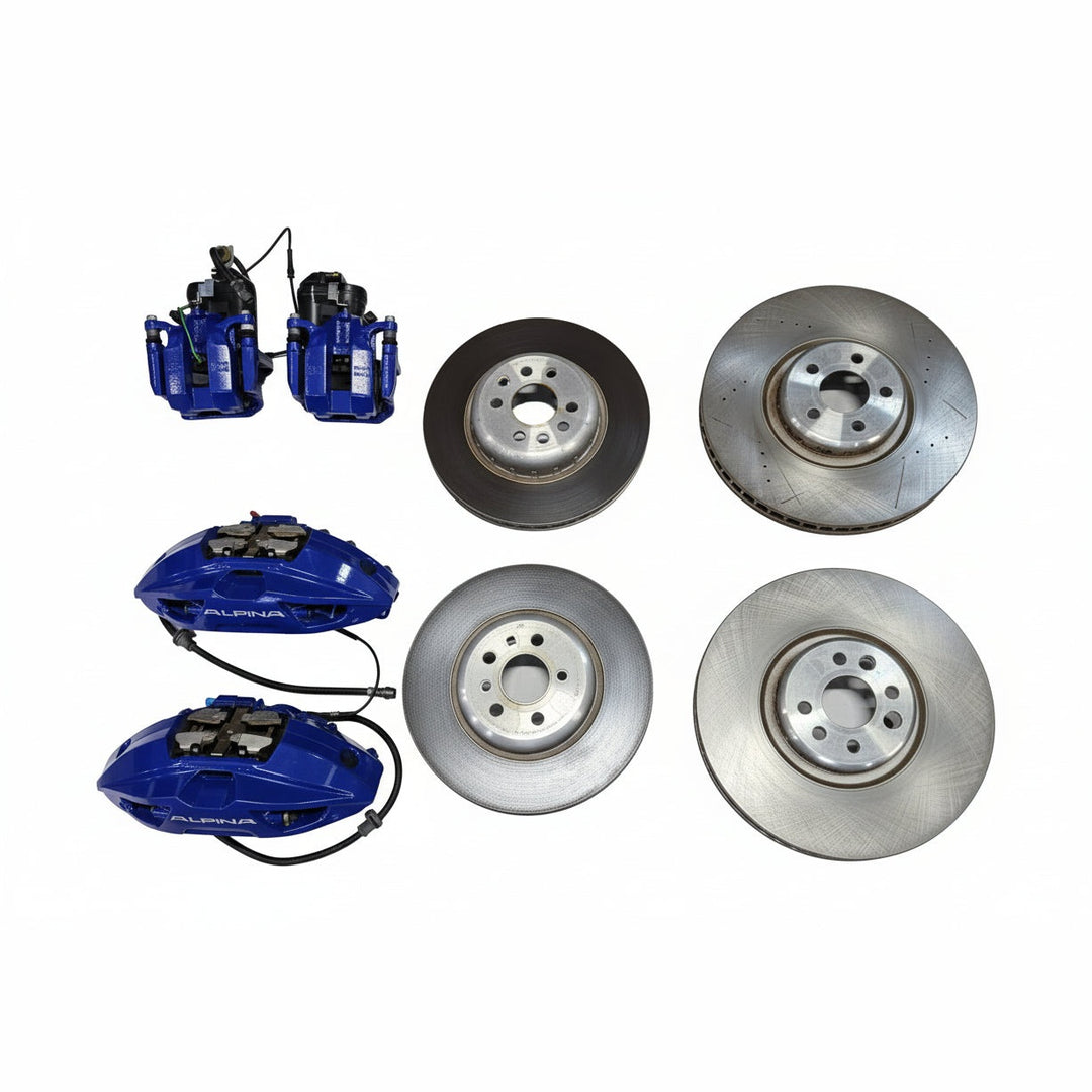 BMW ALPINA D3S G20 LCI Brake Set Front Rear Discs 395mm + Calipers OEM 6887397 7915314