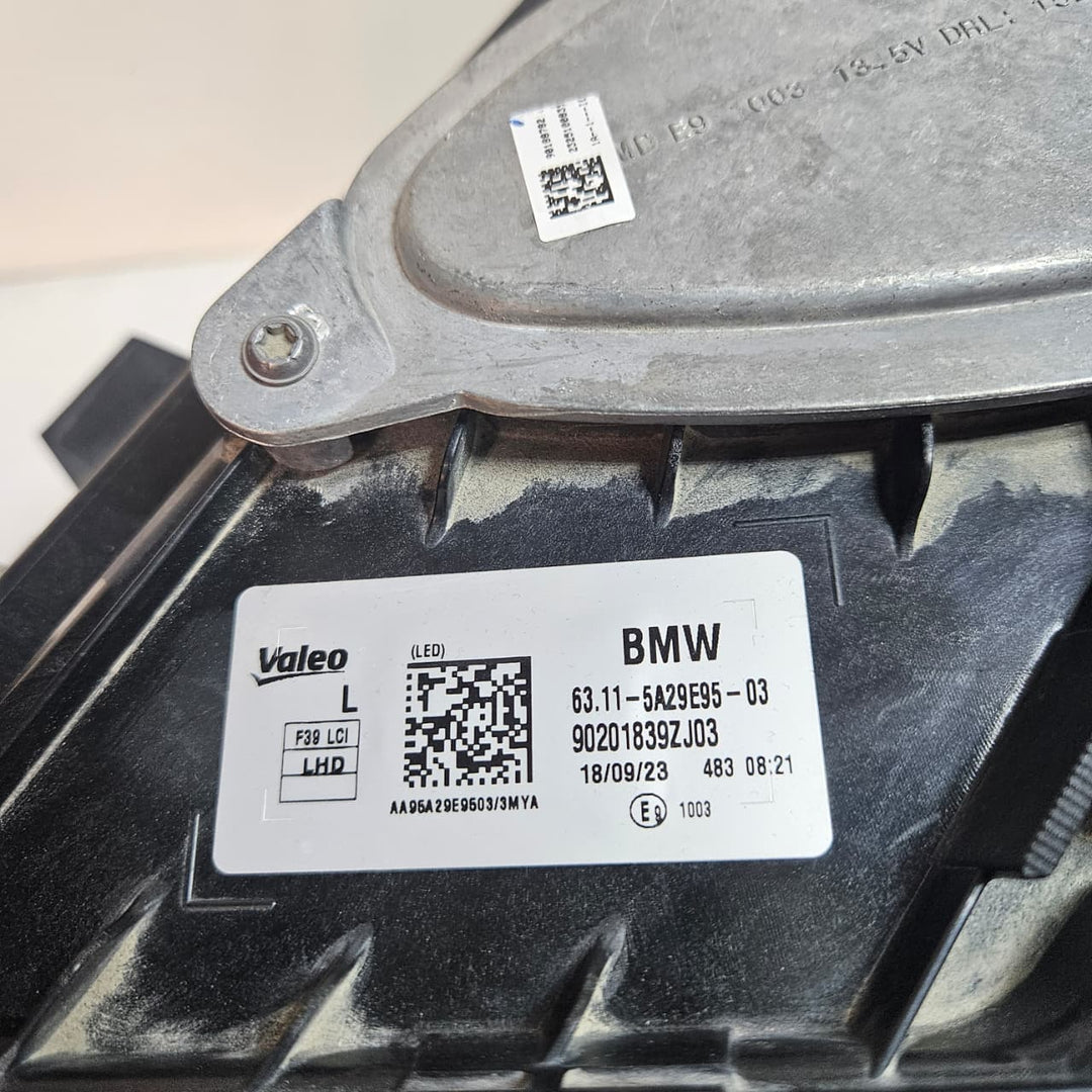 2018 BMW X2 F39 LCI Headlight 5A29E95 LHD USED Front Left