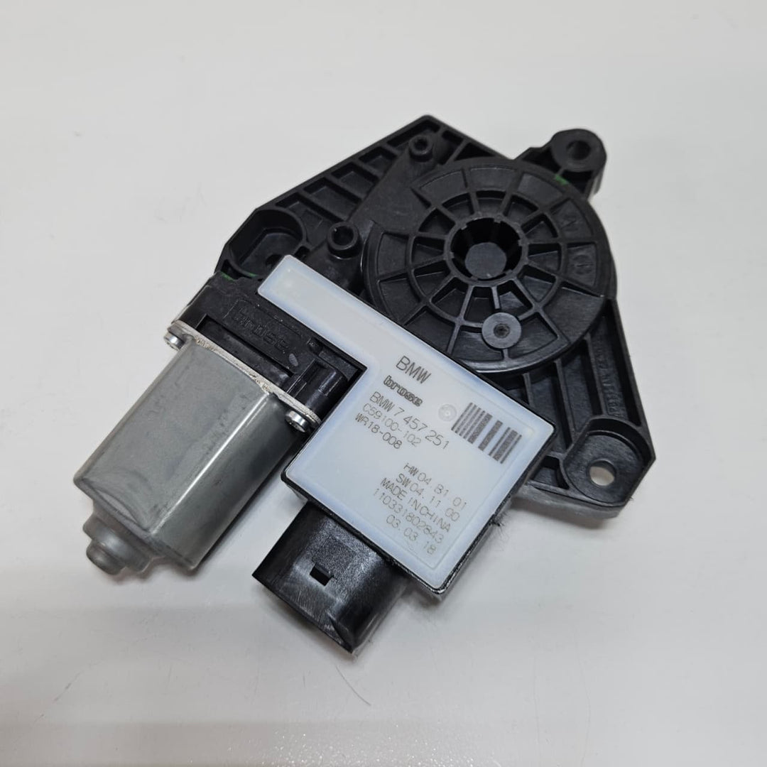 2018 BMW X3 G01, X4 G02, Window Regulator Motor 7457251 REAR LEFT