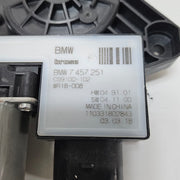 2018 BMW X3 G01, X4 G02, Window Regulator Motor 7457251 REAR LEFT