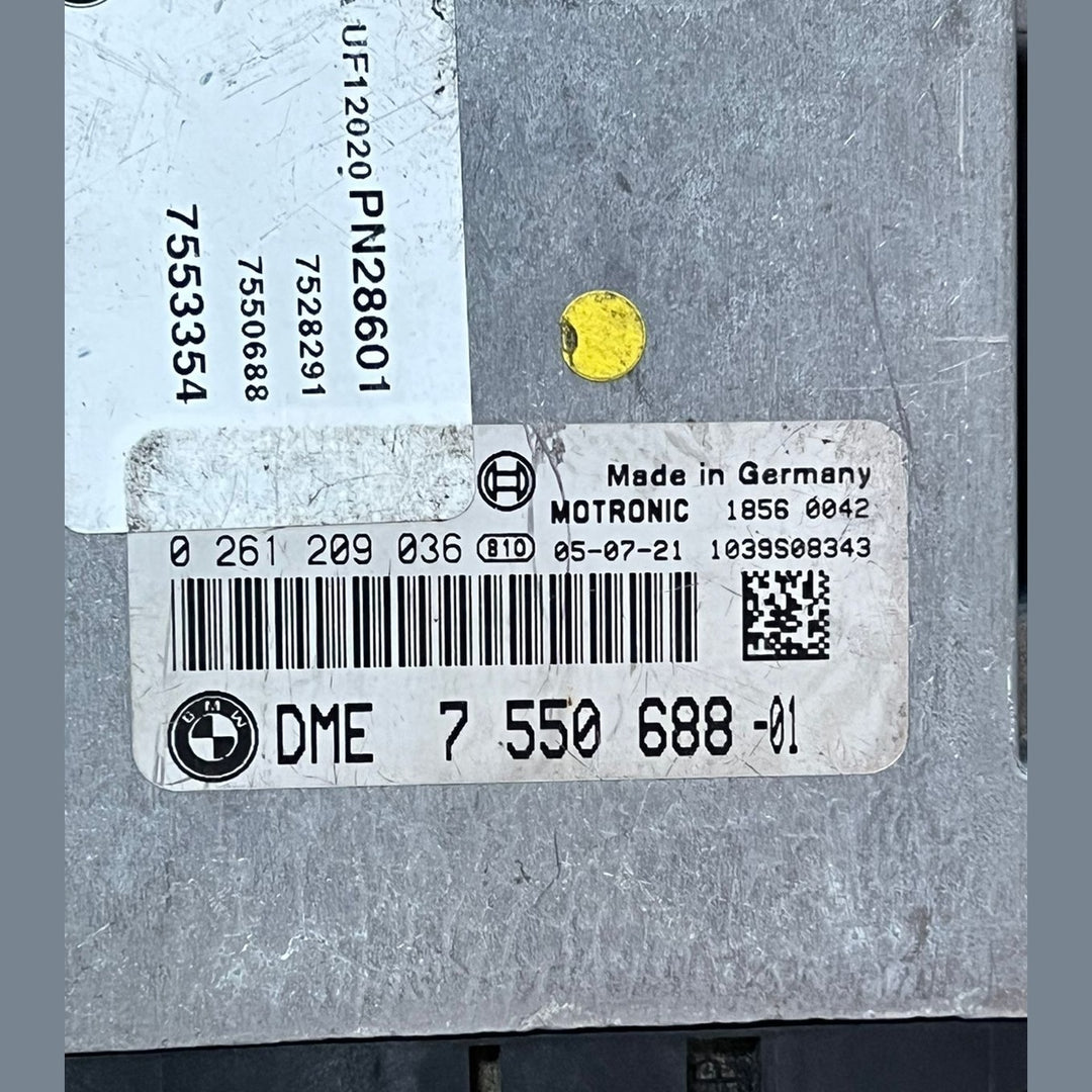 BMW E87 E90 116i N45 Engine ECU DME 12147550688 / 7550688 – OEM