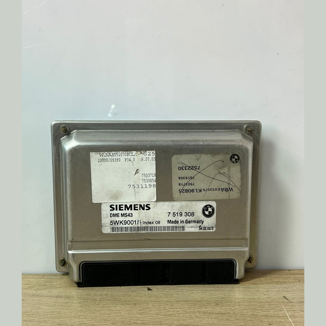 BMW 5 Series E39 / Z3 / E36 M54 Engine ECU DME MS43 7519308 – OEM Control Unit
