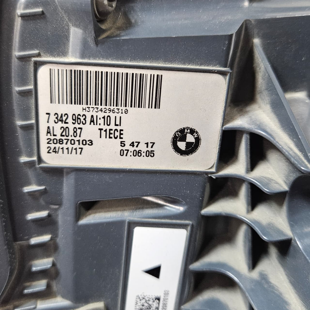BMW 2016-2018 7-Series G11 G12 Taillight Left Side 7342963 USED