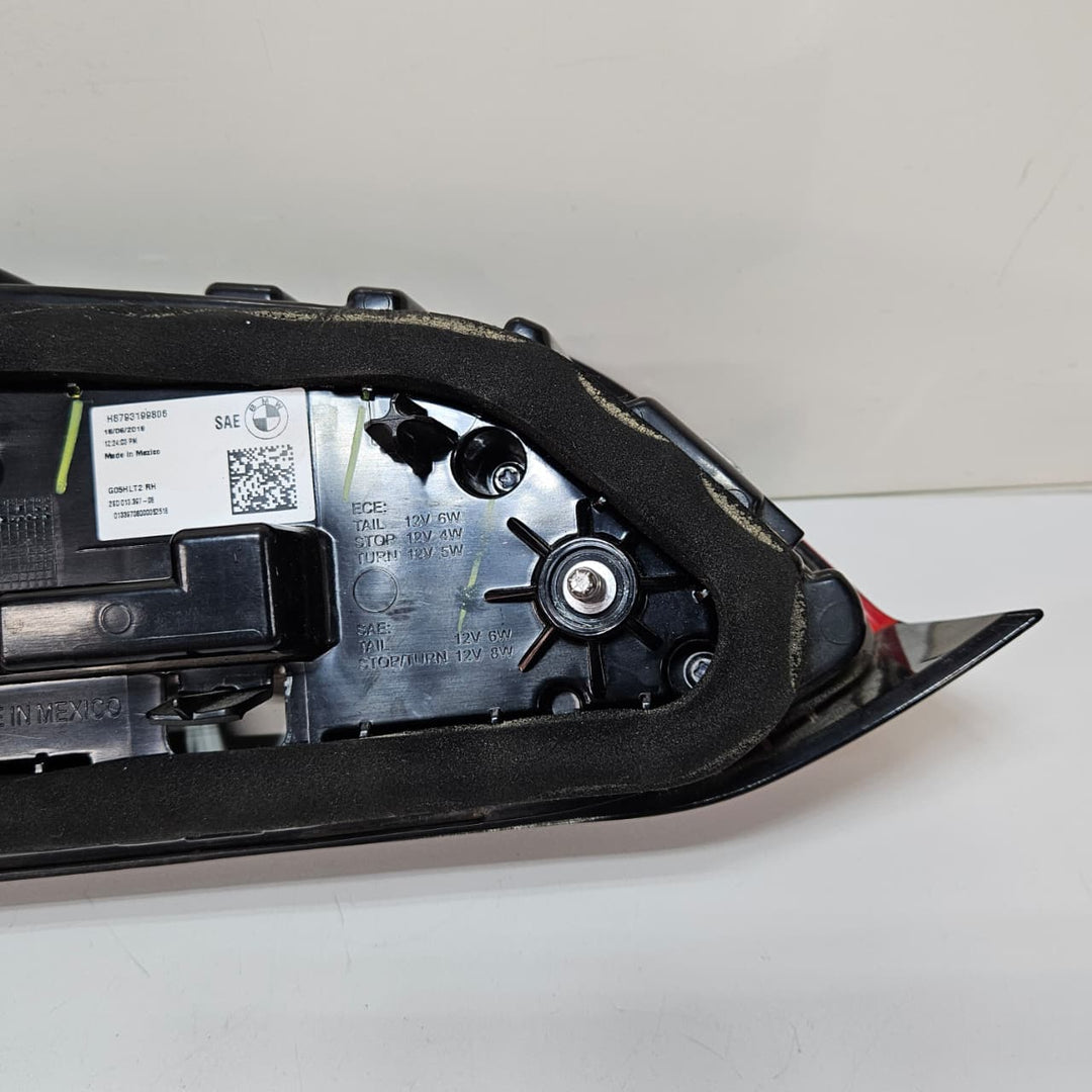 2019-2023 BMW X5 G05 X6 Tail Light Trunk Lid LED Right 7931998