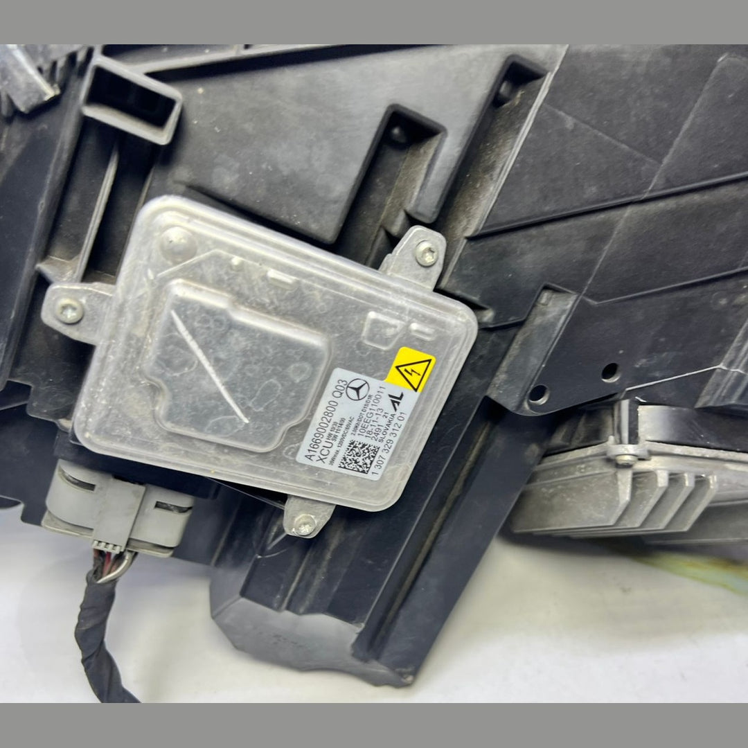 13-16 Mercedes W166 ML350 Front Right Side Head light Headlamp Xenon A166 8207559 OEM