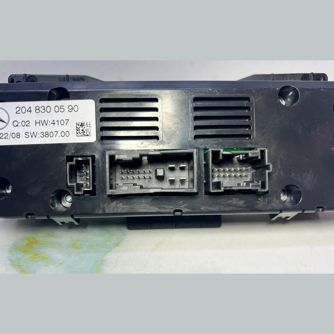 10-14 Mercedes W204 C-Class AC Climate Heater Control Panel Switch A204 8300590