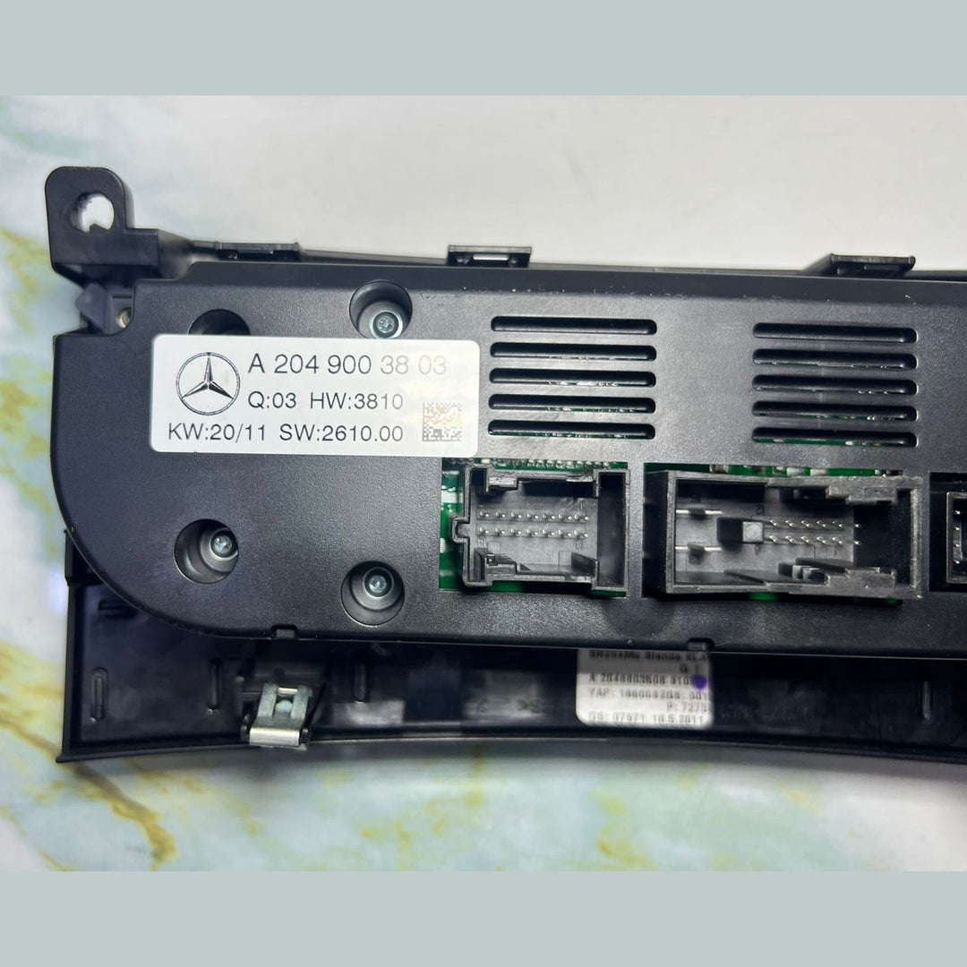 10-14 Mercedes W204 C-Class AC Climate Heater Control Panel Switch A204 9003803