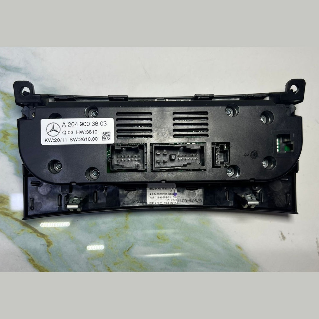 10-14 Mercedes W204 C-Class AC Climate Heater Control Panel Switch A204 9003803