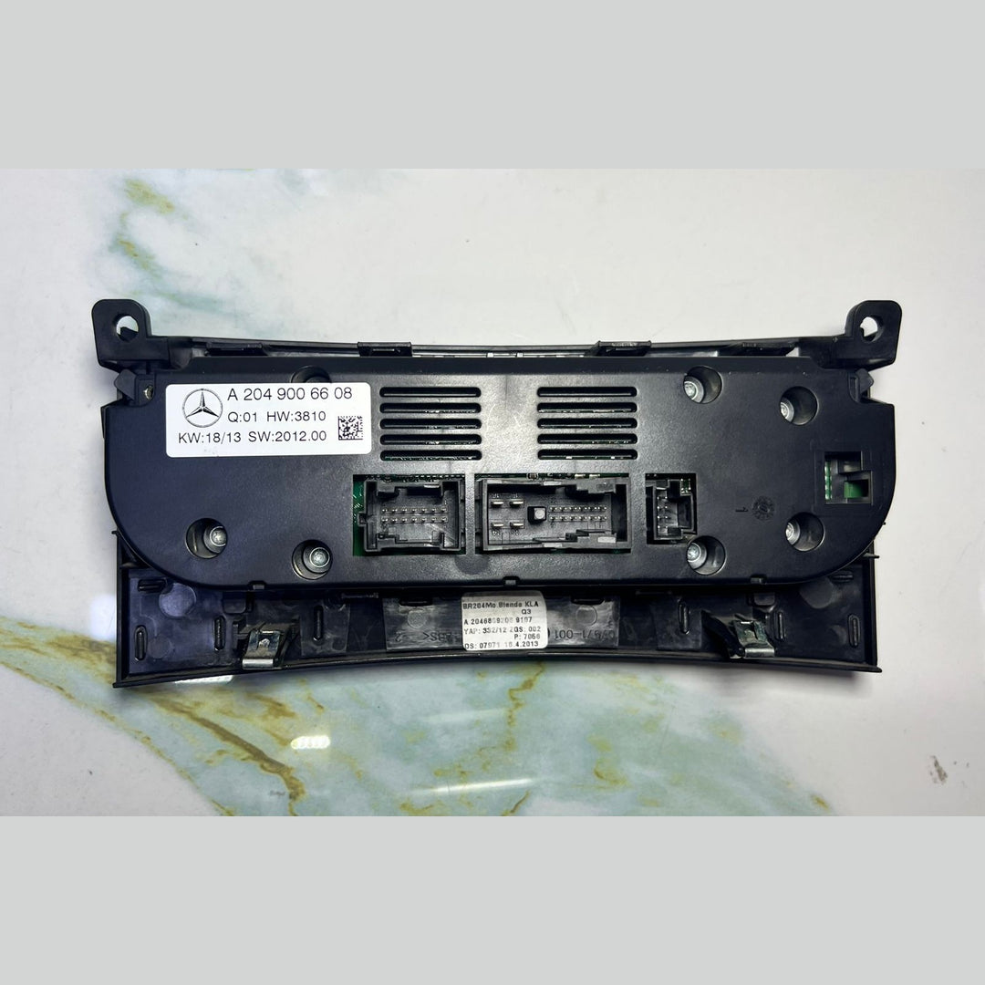 10-14 Mercedes W204 C-Class AC Climate Heater Control Panel Switch A204 9006608 OEM