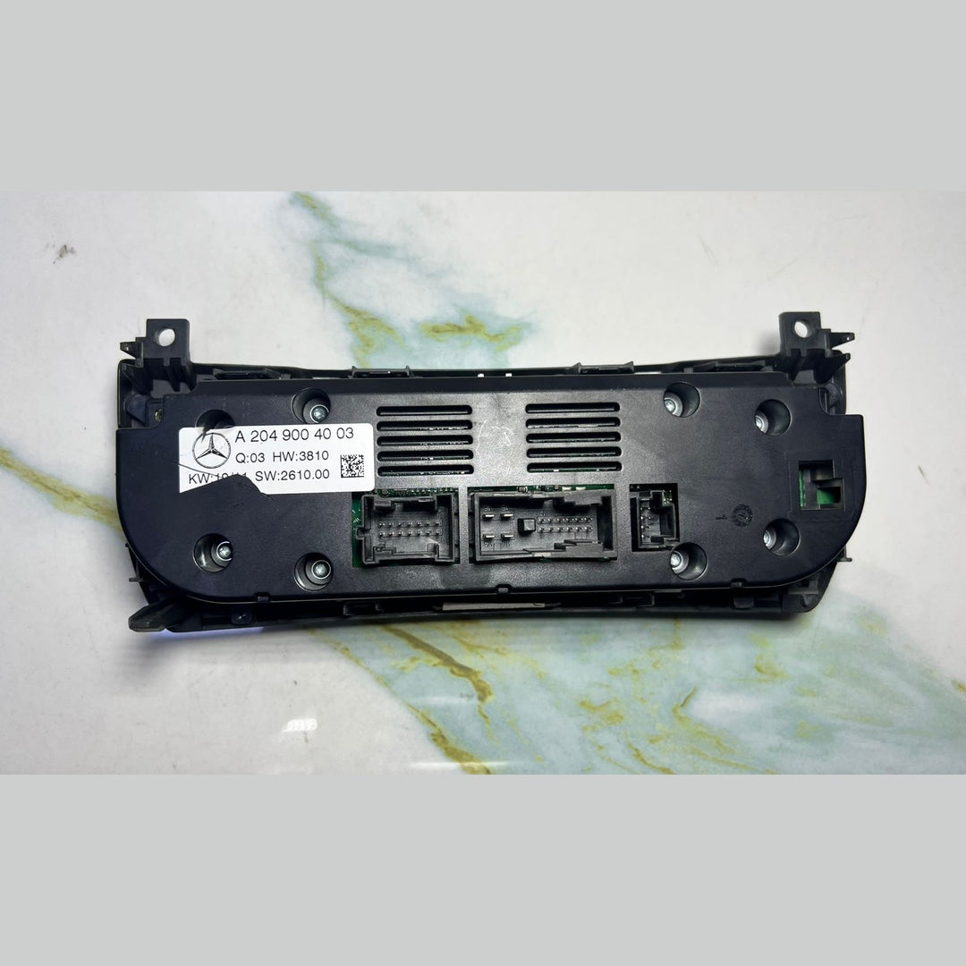 10-14 Mercedes W204 C-Class AC Climate Heater Control Panel Switch A204 9004003