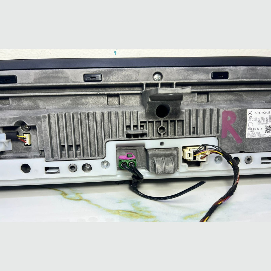 Mercedes W167 Digital Speedometer Instrument Cluster Display Screen A167 9002314 RHD