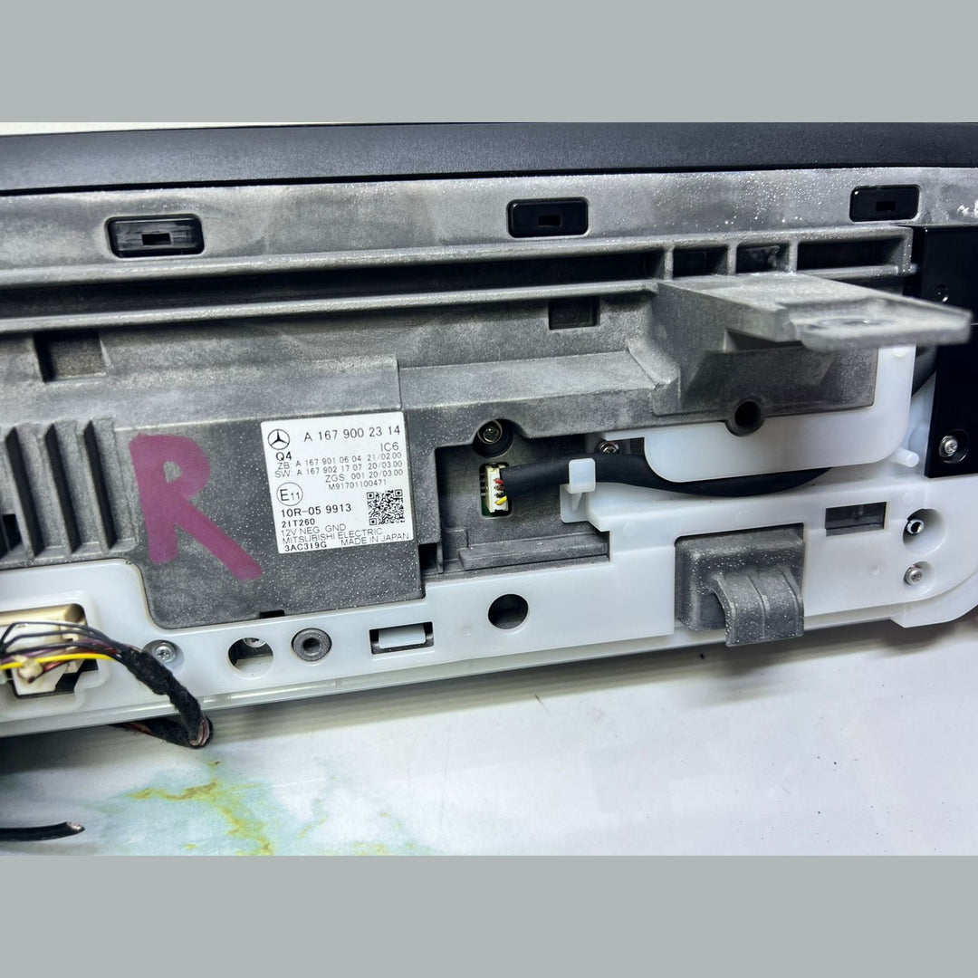 Mercedes W167 Digital Speedometer Instrument Cluster Display Screen A167 9002314 RHD