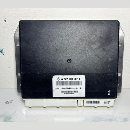 15-20 Mercedes W222 S-Class Air Suspension Control Unit Module A222 9009811 OEM