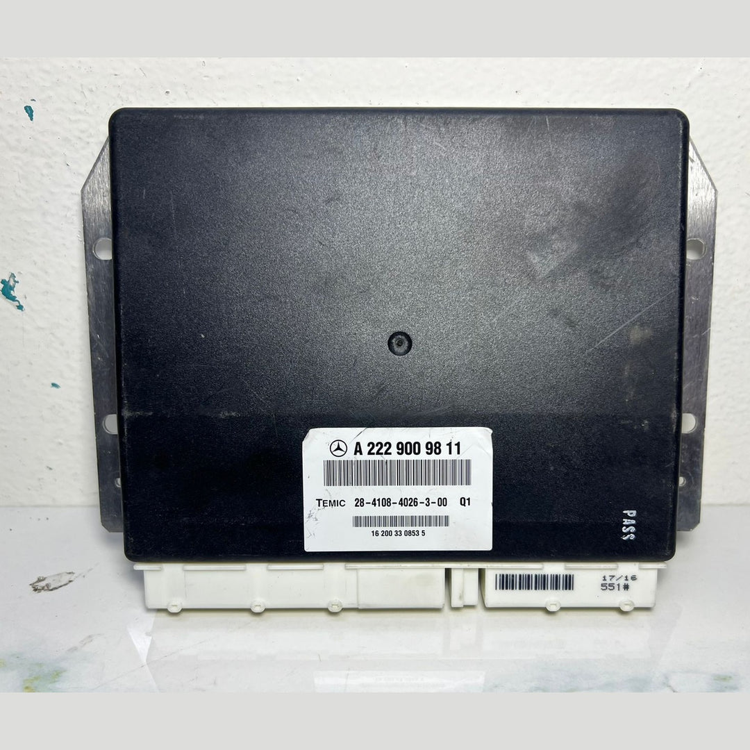 15-20 Mercedes W222 S-Class Air Suspension Control Unit Module A222 9009811 OEM