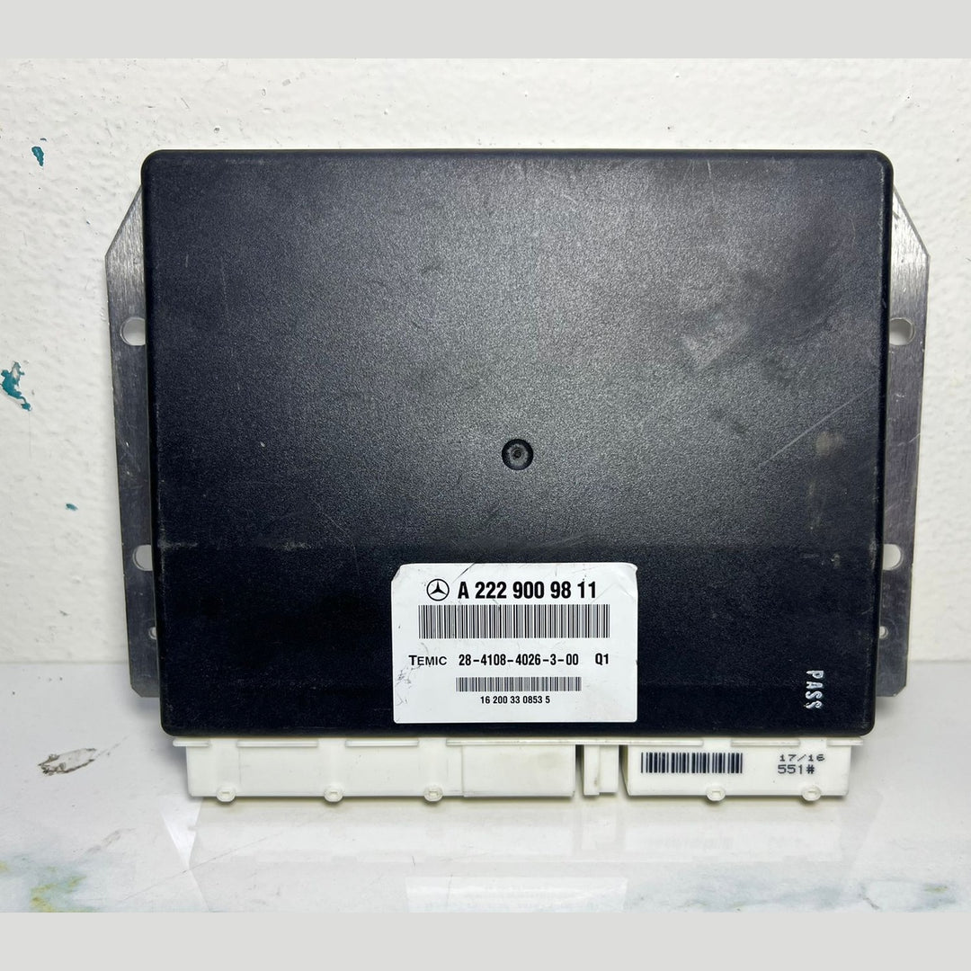 15-20 Mercedes W222 S-Class Air Suspension Control Unit Module A222 9009811 OEM