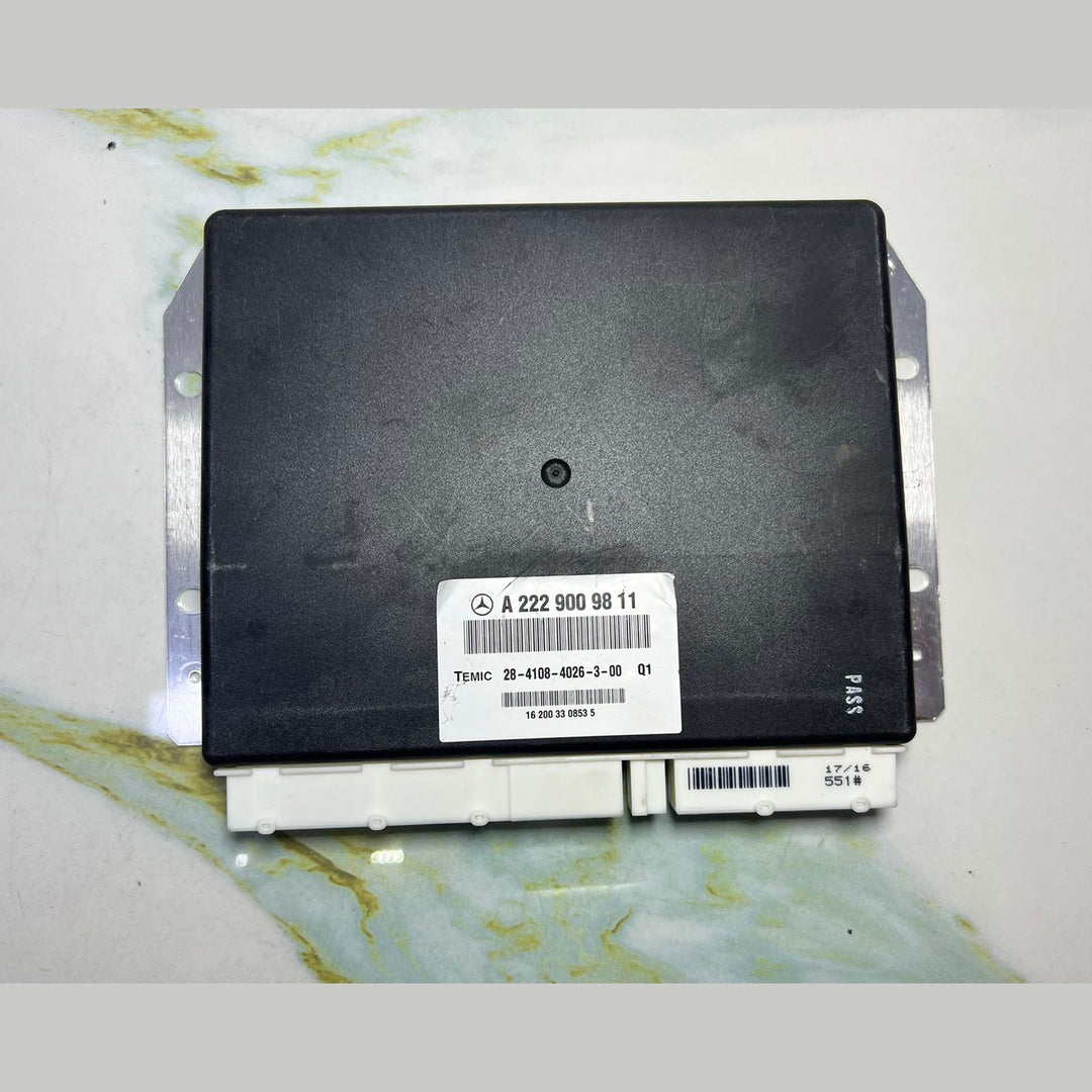 15-20 Mercedes W222 S-Class Air Suspension Control Unit Module A222 9009811 OEM