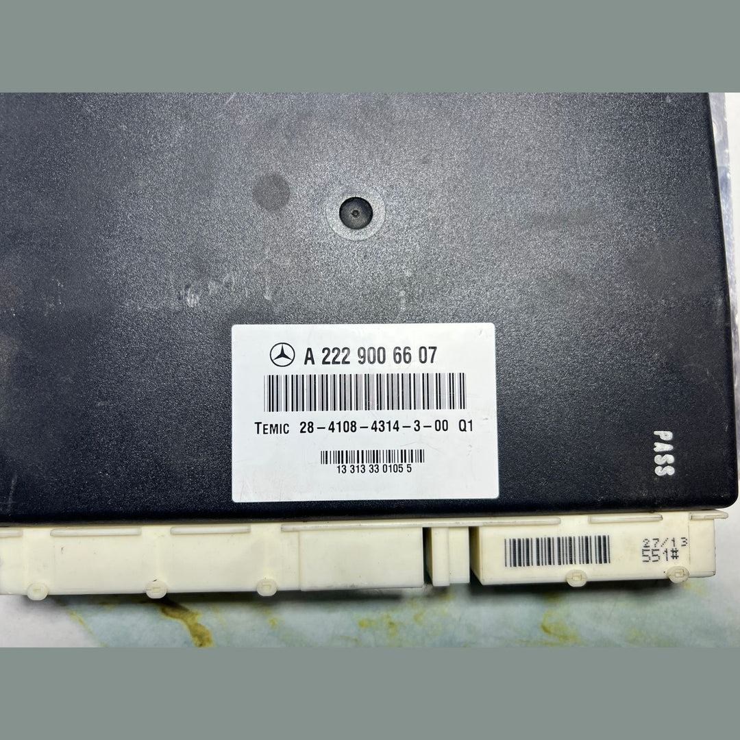 15-20 Mercedes W222 S-Class Air Suspension Control Unit Module A222 9006607 OEM