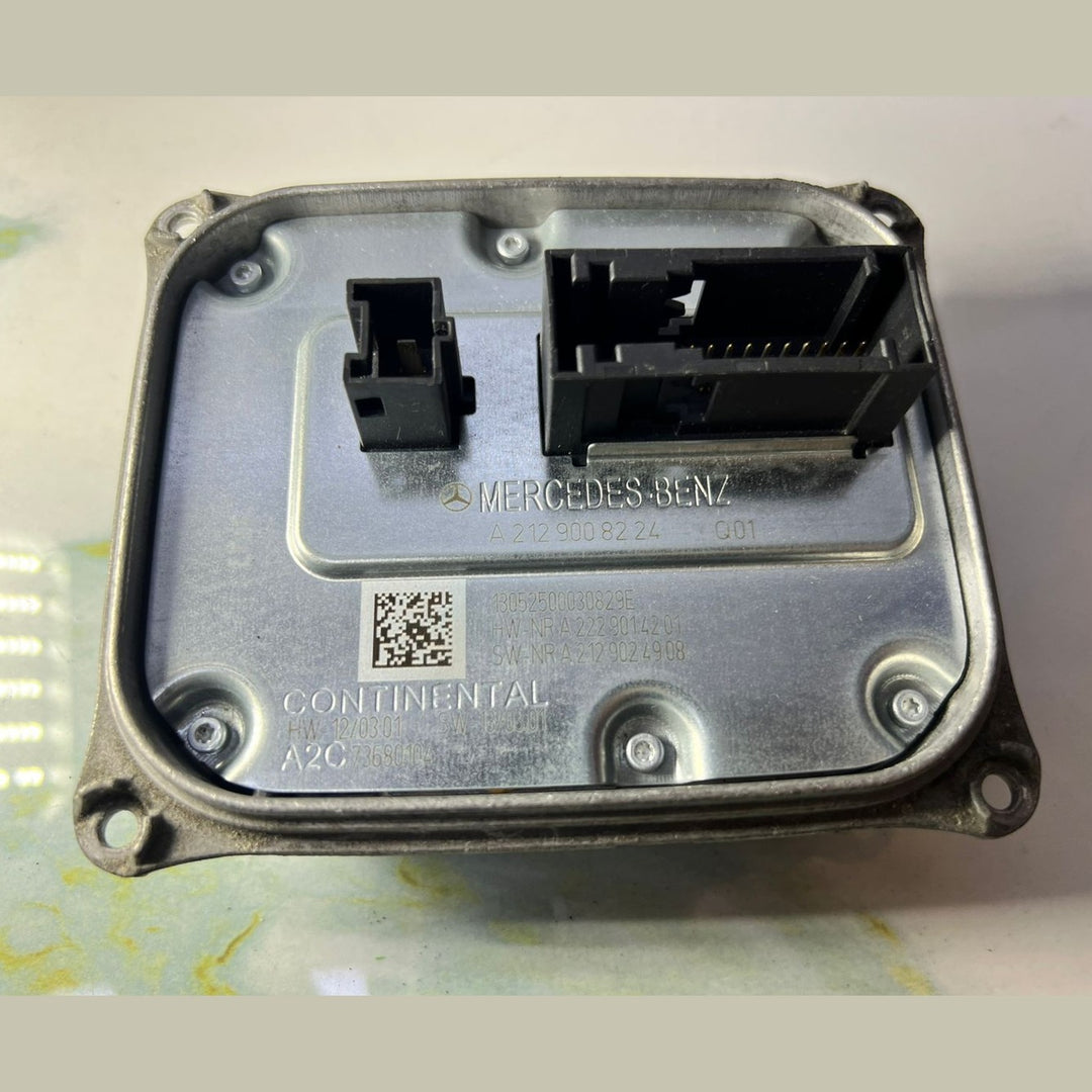 12-18 Mercedes W205 W212 Headlight Ballast Control Module A212 9008224 OEM