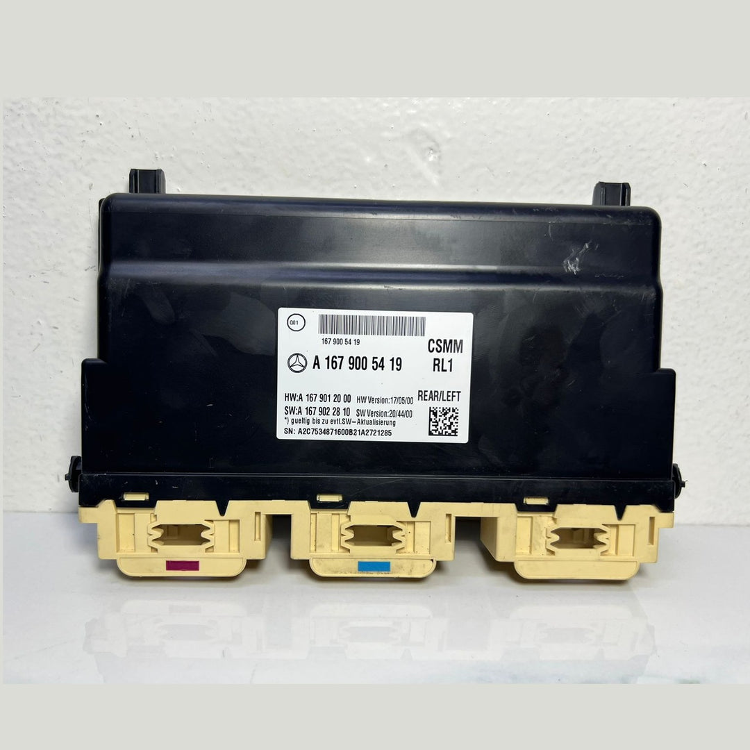 2019-2024 Mercedes W167 GLE Rear Left Side Seat Control Module A167 9005419 OEM
