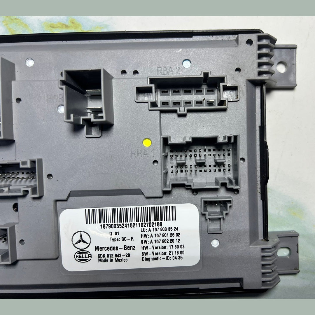 20-24 Mercedes-Benz W167 GLE SAM Comfort Control Module Unit A167 9003524 OEM