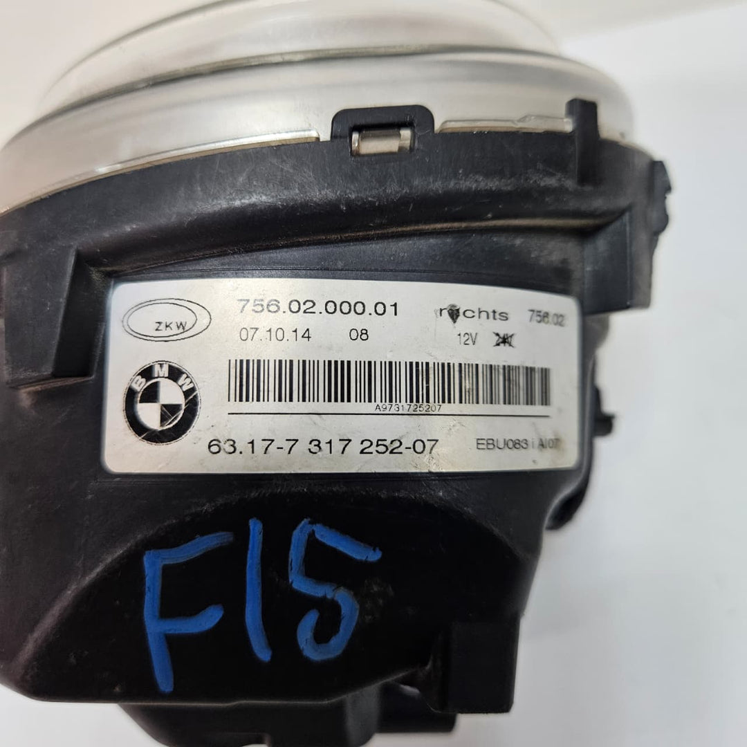 2014-2019 BMW X3 F25, X4 F26, X5 F15, X6 F16 Right Side Fog Light 7317252