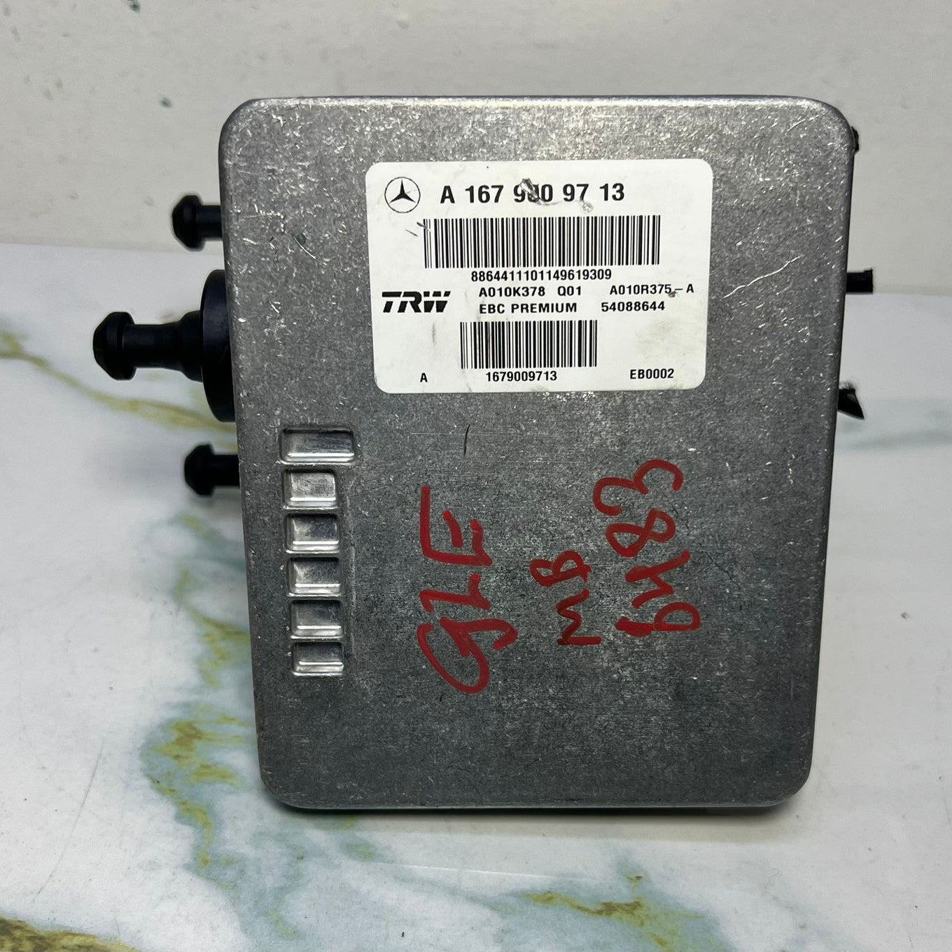 17-22 Mercedes W167 GLE350 GLS ABS Anti Lock Brake Pump Module A167 9009713 OEM
