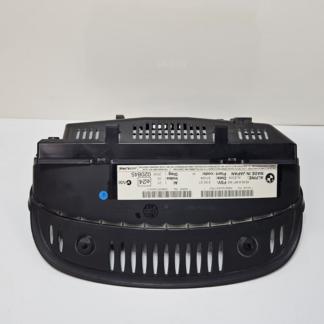BMW 5 Series E60 E61 Dashboard Onboard Monitor Display Screen 6957343