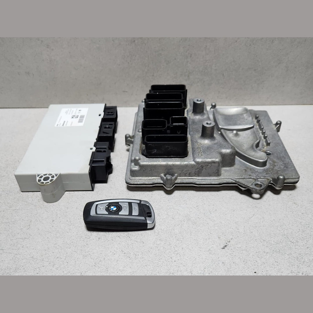 BMW N55 5er F10 Hybrid MOTORST EUERGERÄT SET + SCHLÜSSEL 8604275
