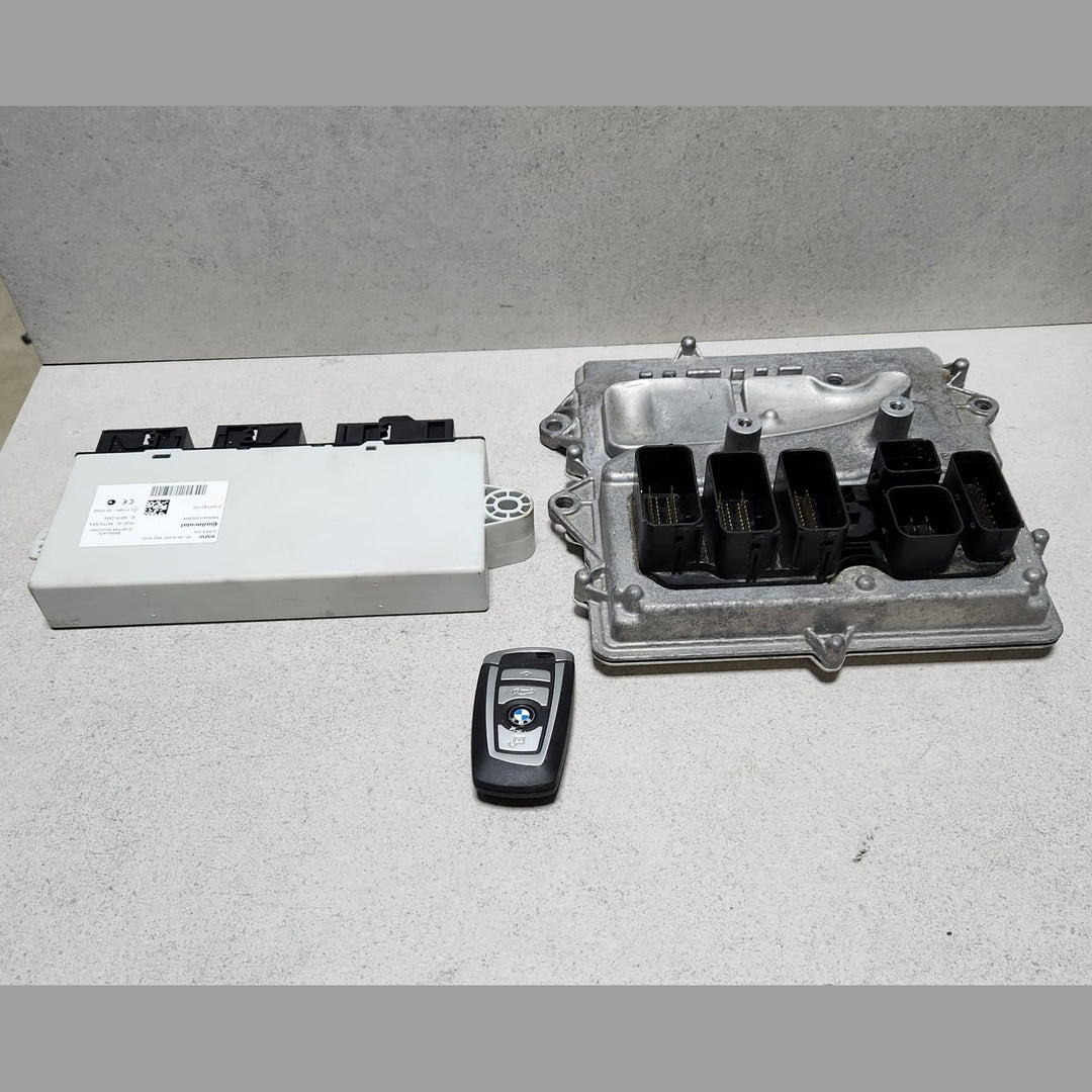 BMW N55 5er F10 Hybrid MOTORST EUERGERÄT SET + SCHLÜSSEL 8604275