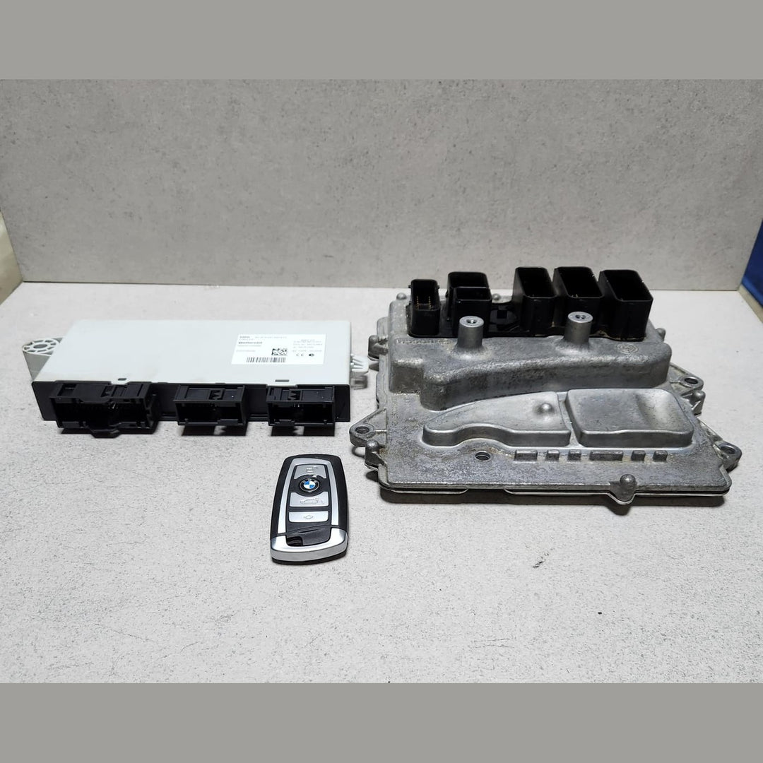 BMW N55 5er F10 Hybrid MOTORST EUERGERÄT SET + SCHLÜSSEL 8604275
