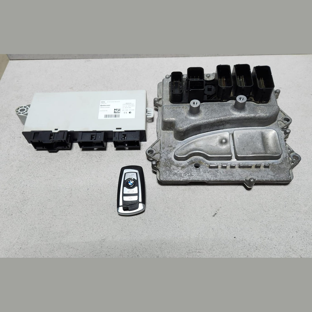 BMW N55 5er F10 Hybrid MOTORST EUERGERÄT SET + SCHLÜSSEL 8604275