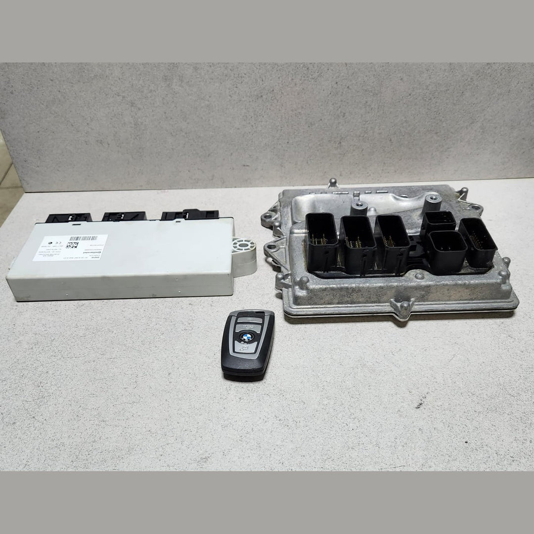 BMW N55 5er F10 Hybrid MOTORST EUERGERÄT SET + SCHLÜSSEL 8604275