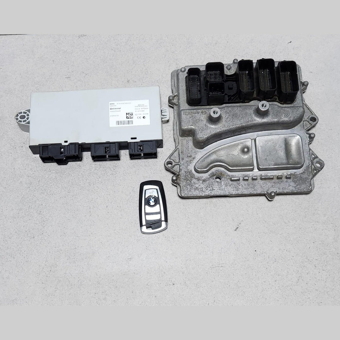 BMW N55 5er F10 Hybrid MOTORST EUERGERÄT SET + SCHLÜSSEL 8604275