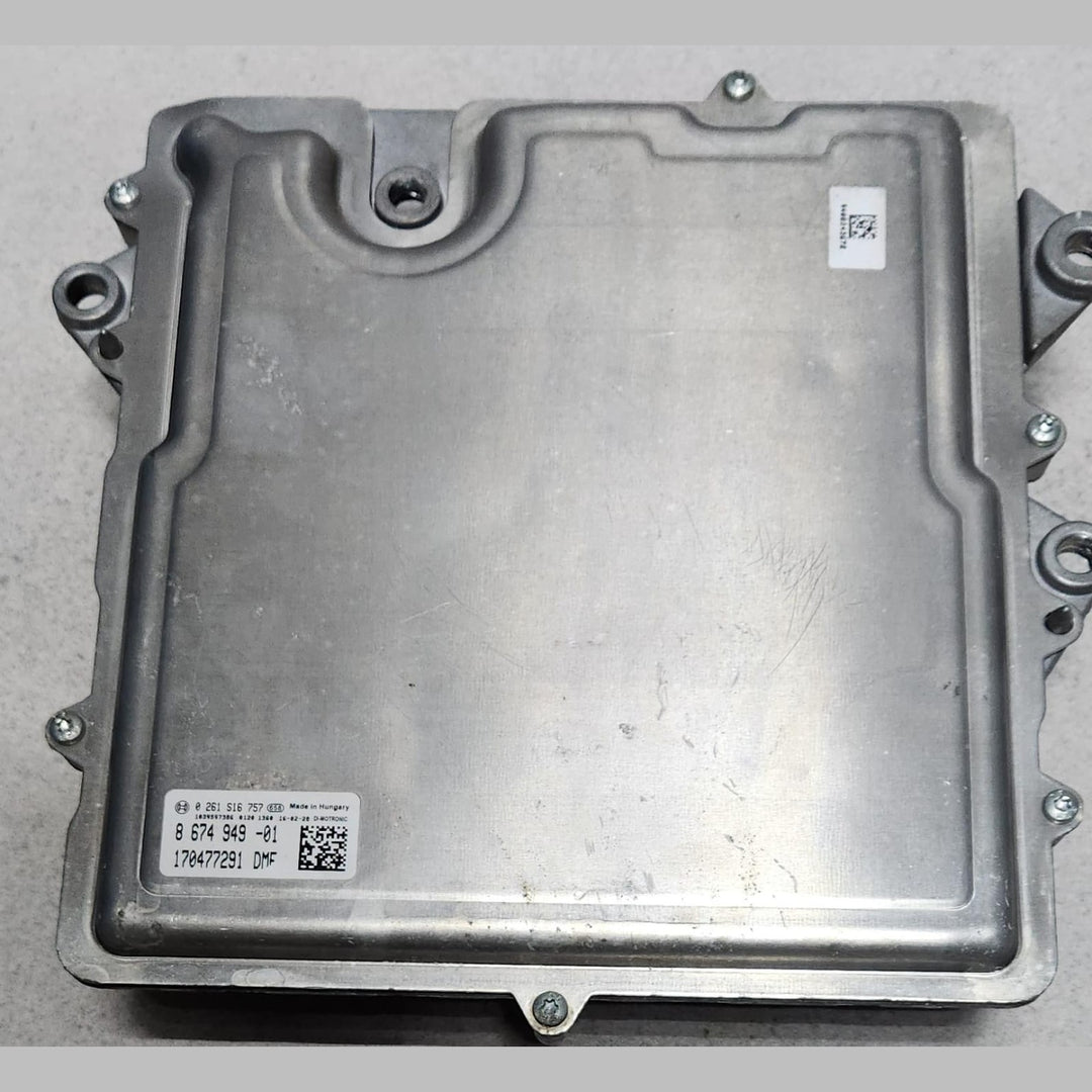 2017 BMW X5 Engine Control Module 8674949 N55 F16 3.0 ECU SET