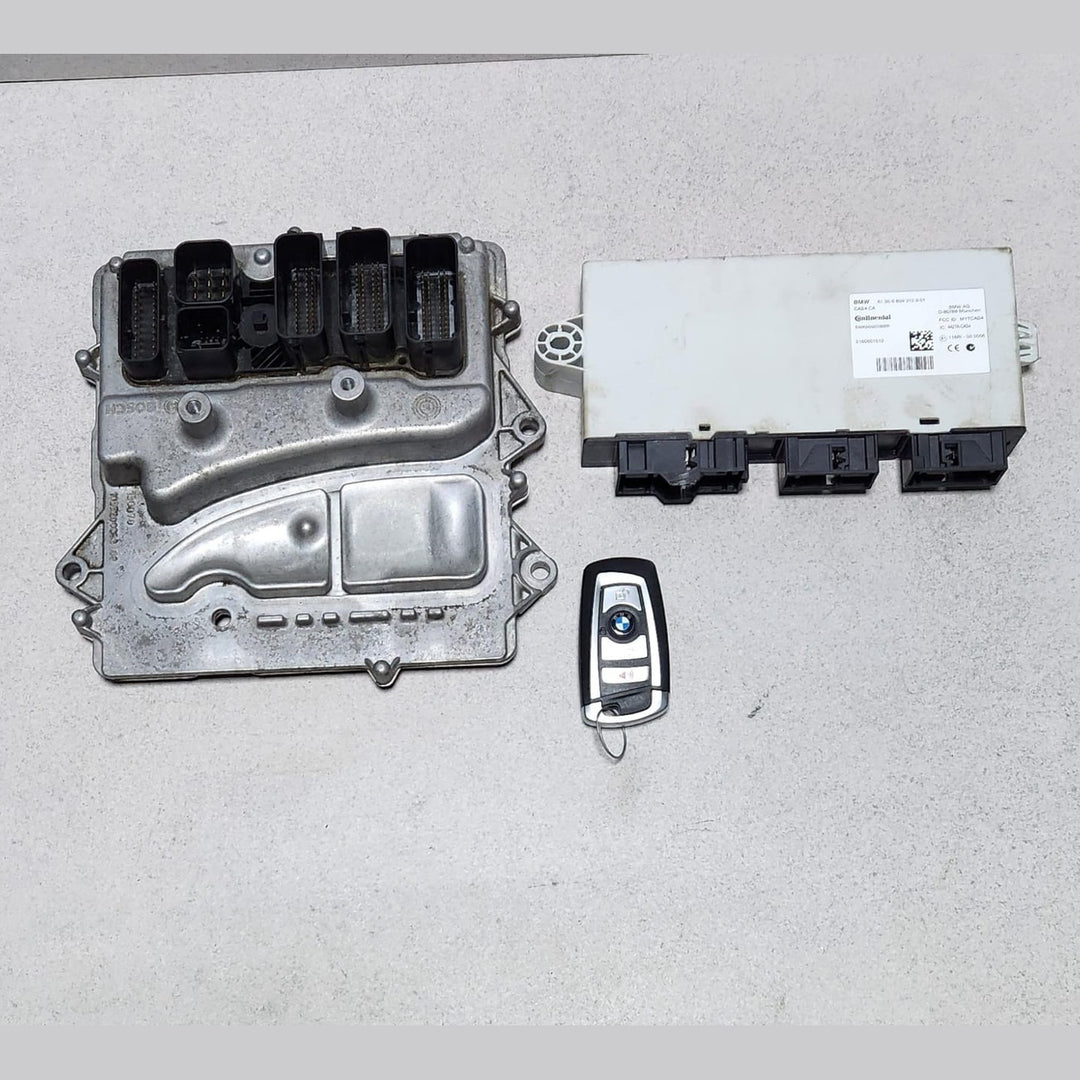 2017 BMW X5 Engine Control Module 8674949 N55 F16 3.0 ECU SET