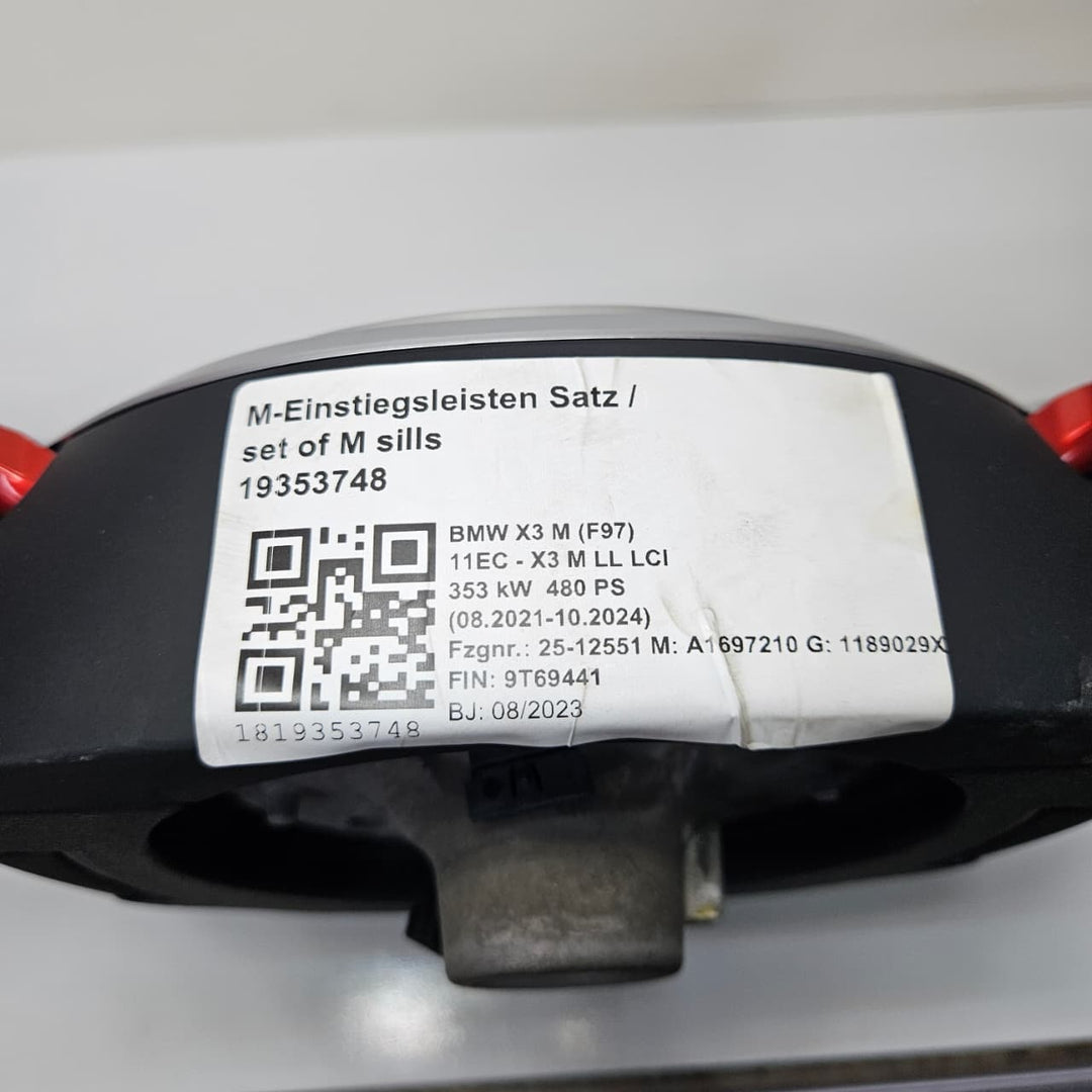 2017 BMW X3 G01 F97 xDrive Steering Wheel Only 9502333 M SPORT