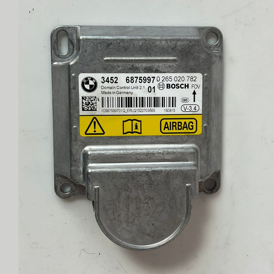 BMW 5 Series F10 F11 LCI SRS DSC Control Module ECU (6875997) – OEM