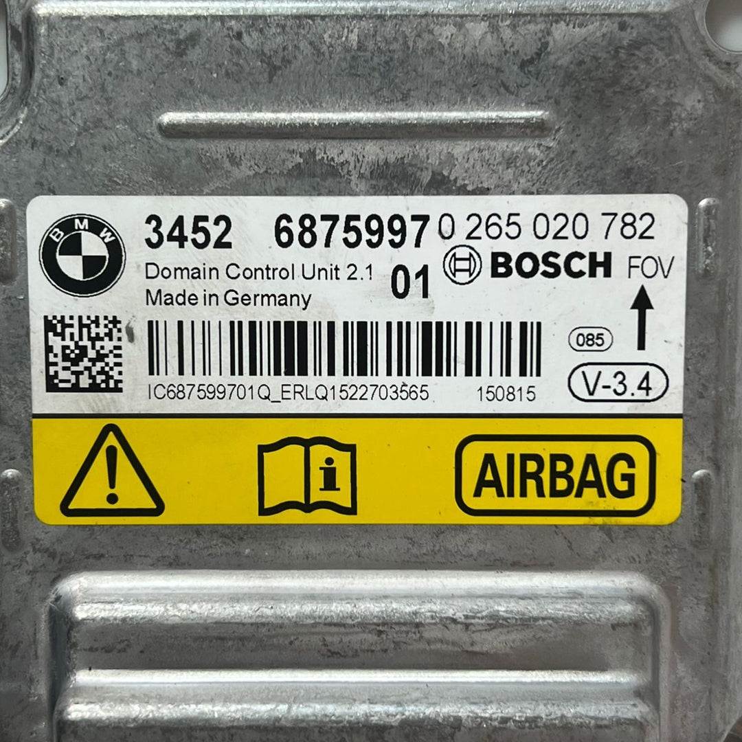 BMW 5 Series F10 F11 LCI SRS DSC Control Module ECU (6875997) – OEM