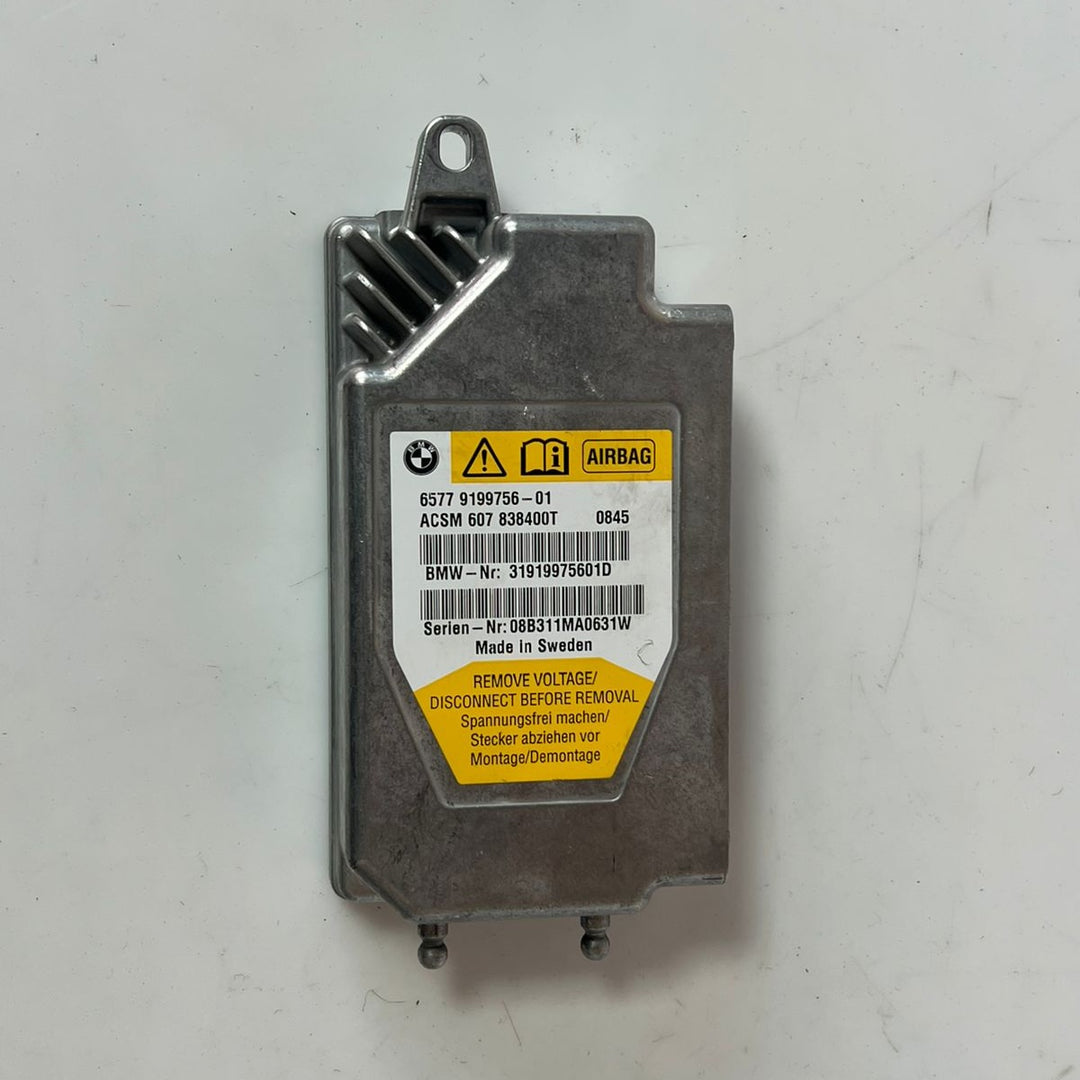OEM SRS CONTROL MODULE 2009 2010 2011 2012 2013 BMW 750i 750Li F01 F02 9199756