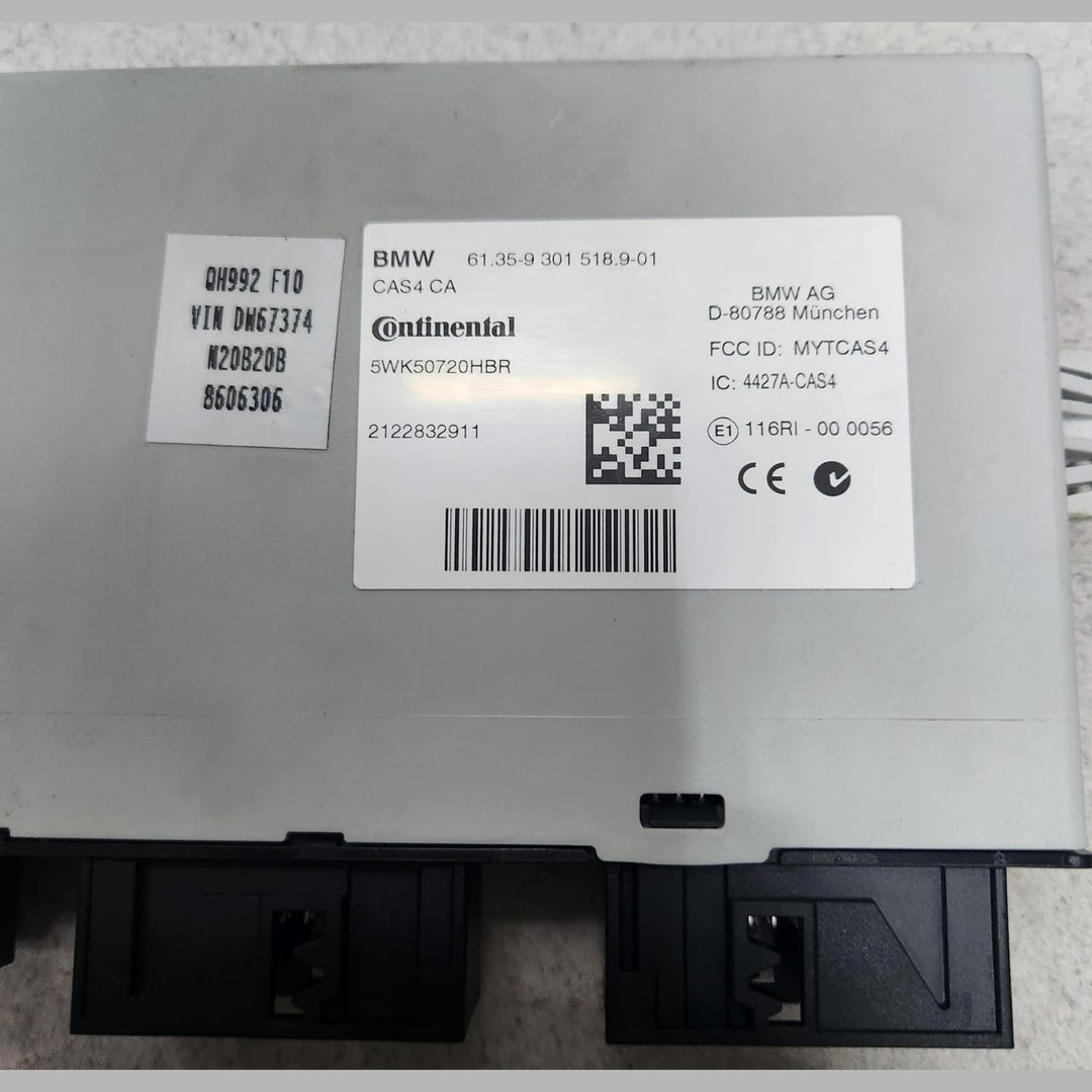 BMW F30 320I N20 ECU DME KIT WITH KEY FEM P/N - 8606306