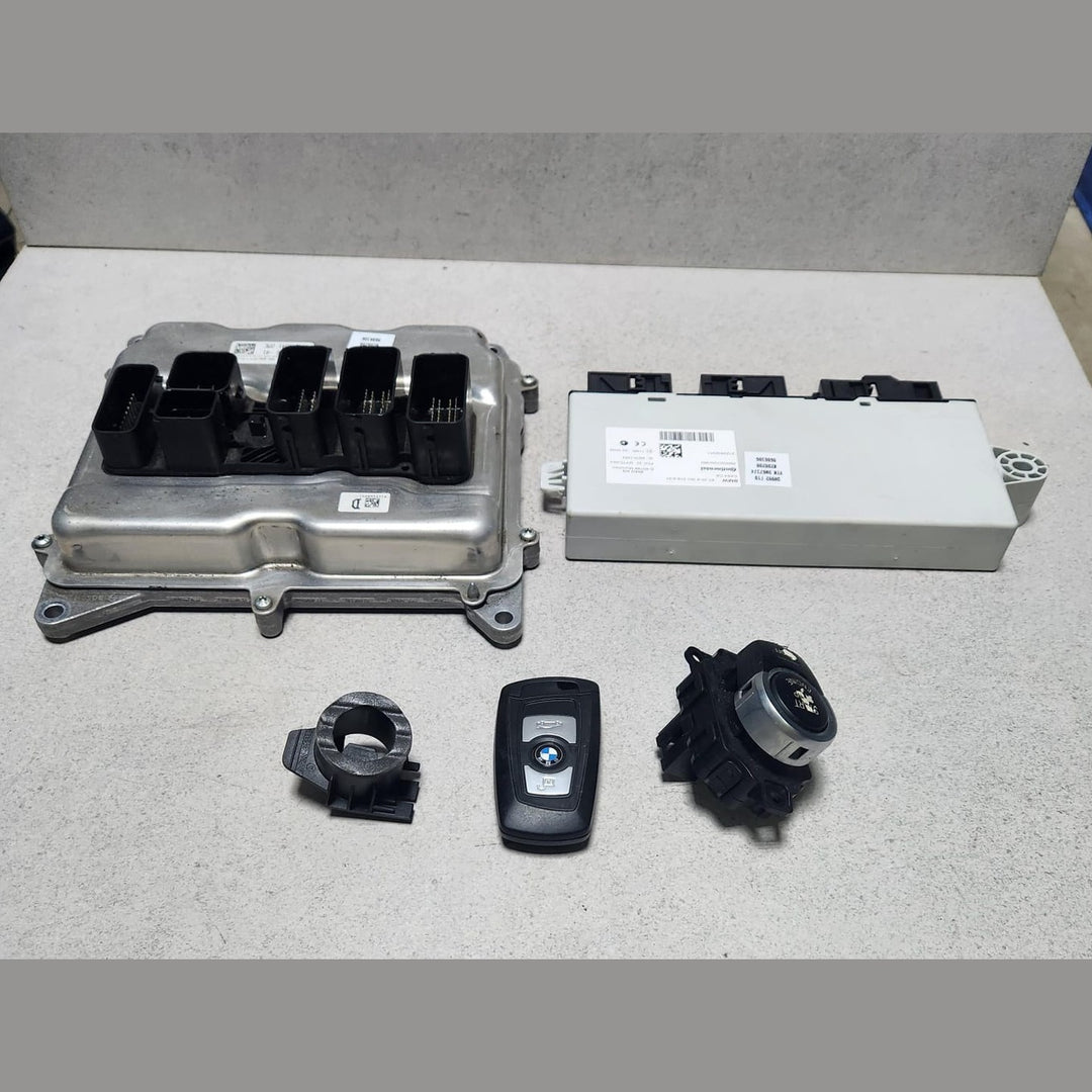 BMW F30 320I N20 ECU DME KIT WITH KEY FEM P/N - 8606306