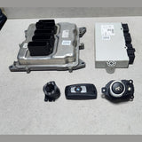 BMW F30 320I N20 ECU DME KIT WITH KEY FEM P/N - 8606306